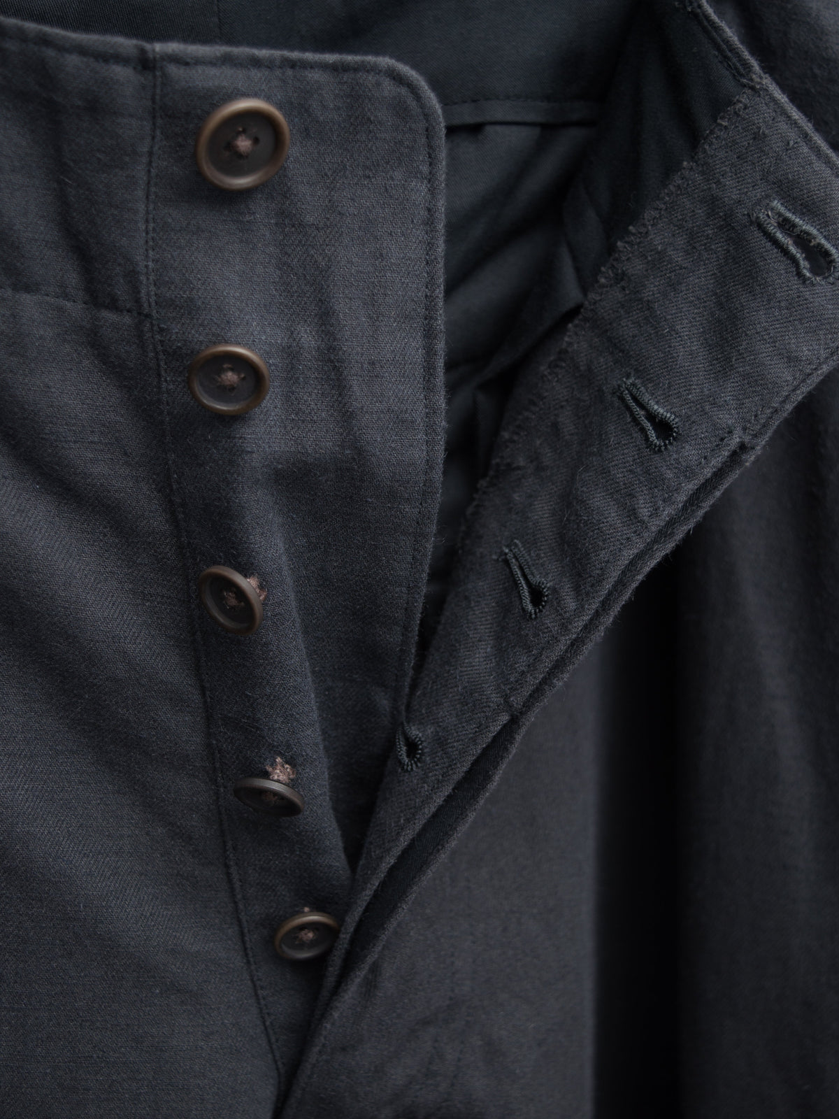 Wide Cargo Pants Dark Grey