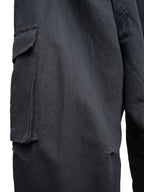 Wide Cargo Pants Dark Grey