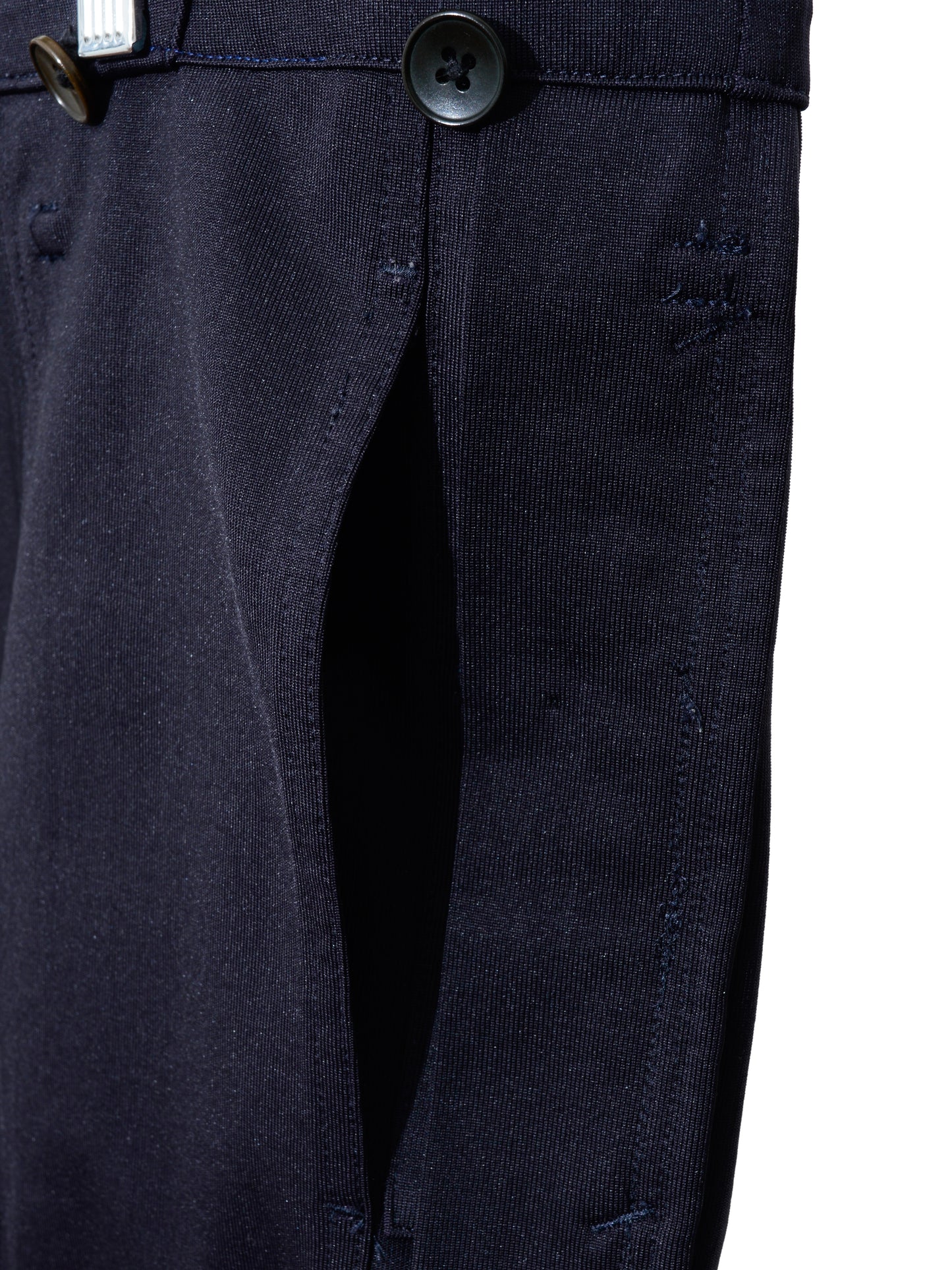 drawstring fatigue pants navy ∙ nylon ∙ medium