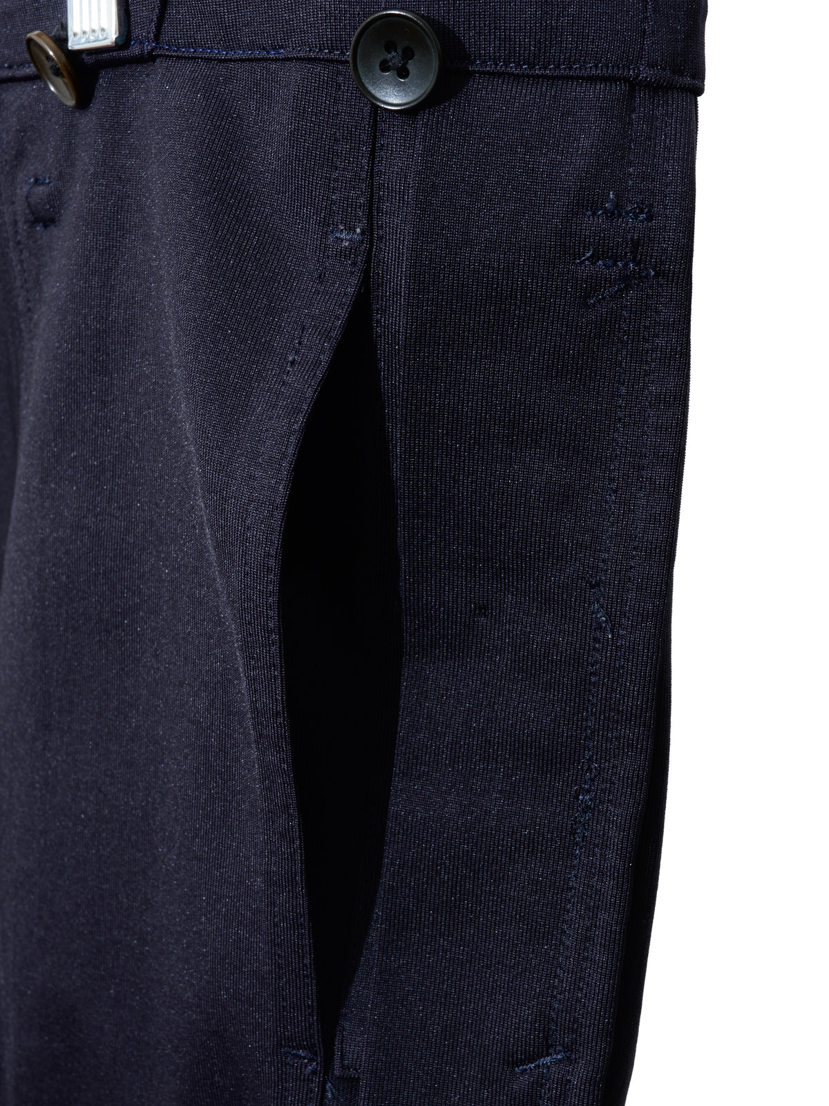 Drawstring Fatigue Pants Navy