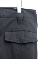 Wide Cargo Pants Dark Grey