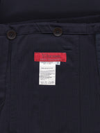 Drawstring Fatigue Pants Navy
