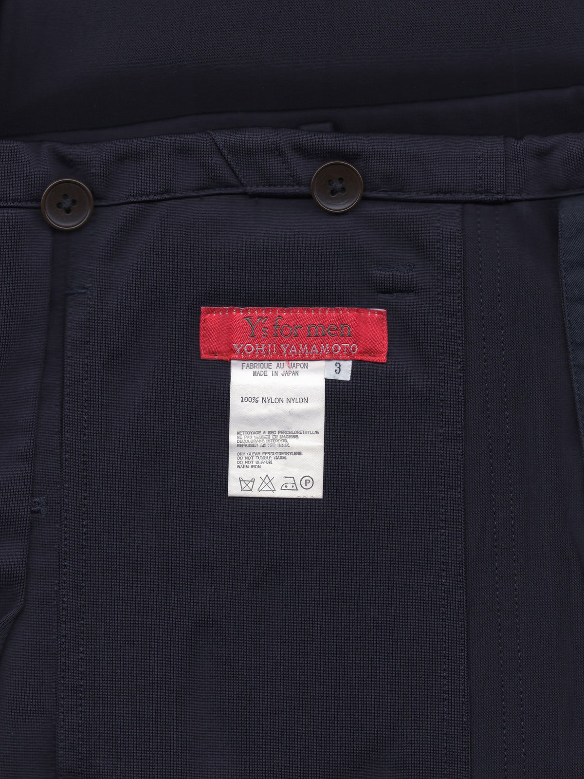Drawstring Fatigue Pants Navy