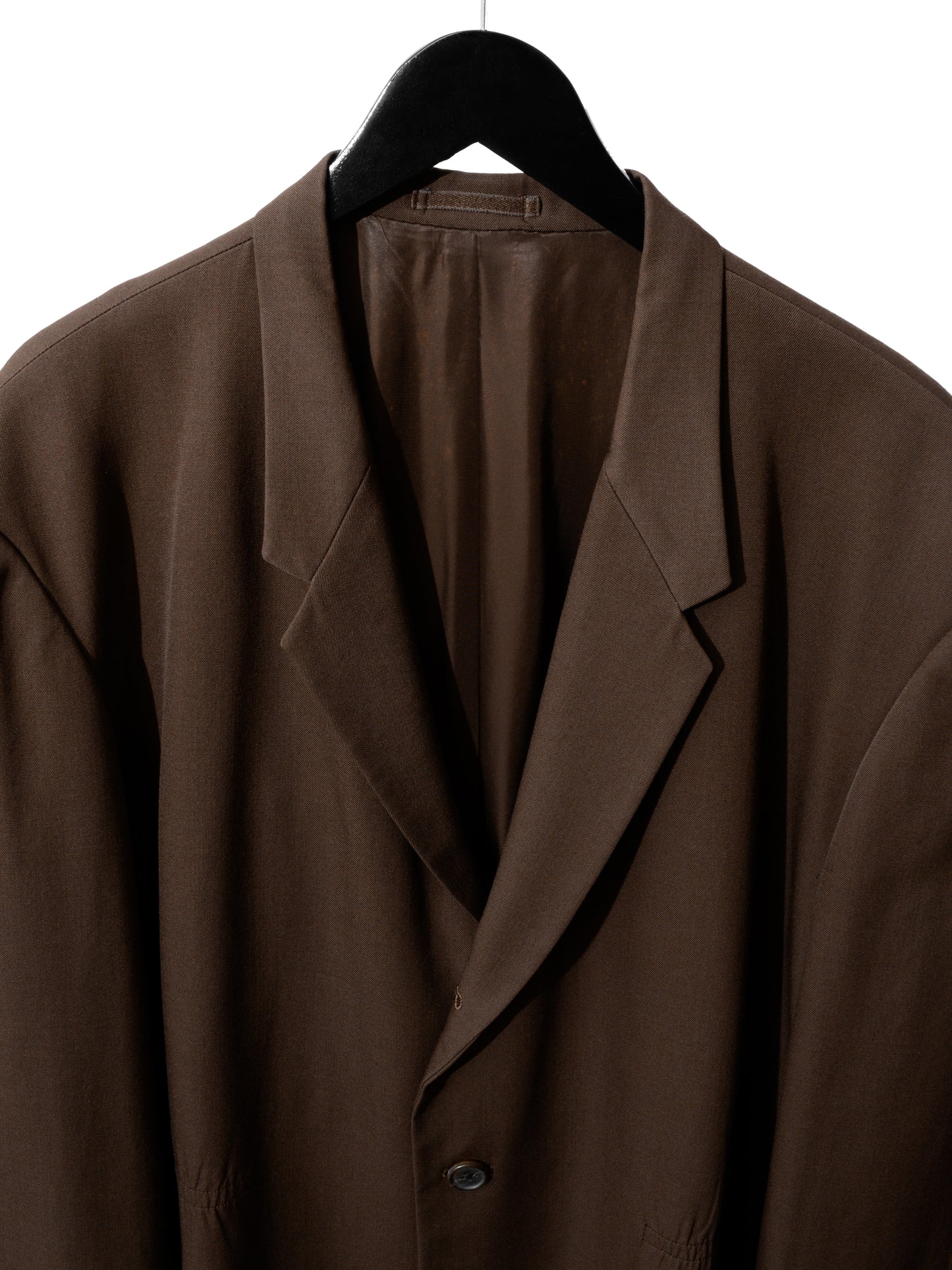 tailored jacket chocolate ∙ wool ∙ medium