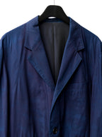 Garment Dyed Tailored Jacket Indigo