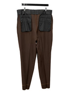 Wide Trousers Chocolate