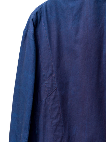 garment dyed tailored jacket indigo ∙ cotton ∙ medium