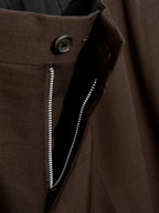 Wide Trousers Chocolate
