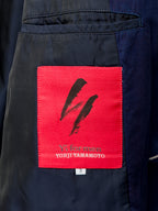 Garment Dyed Tailored Jacket Indigo