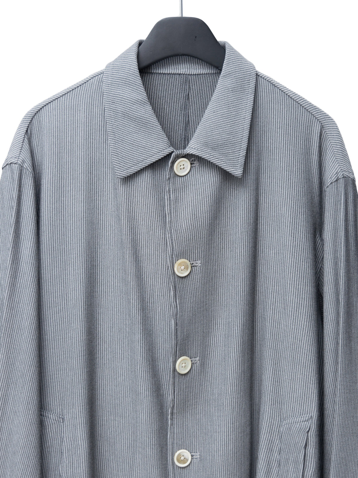 Mid Length Jacket Pale Grey