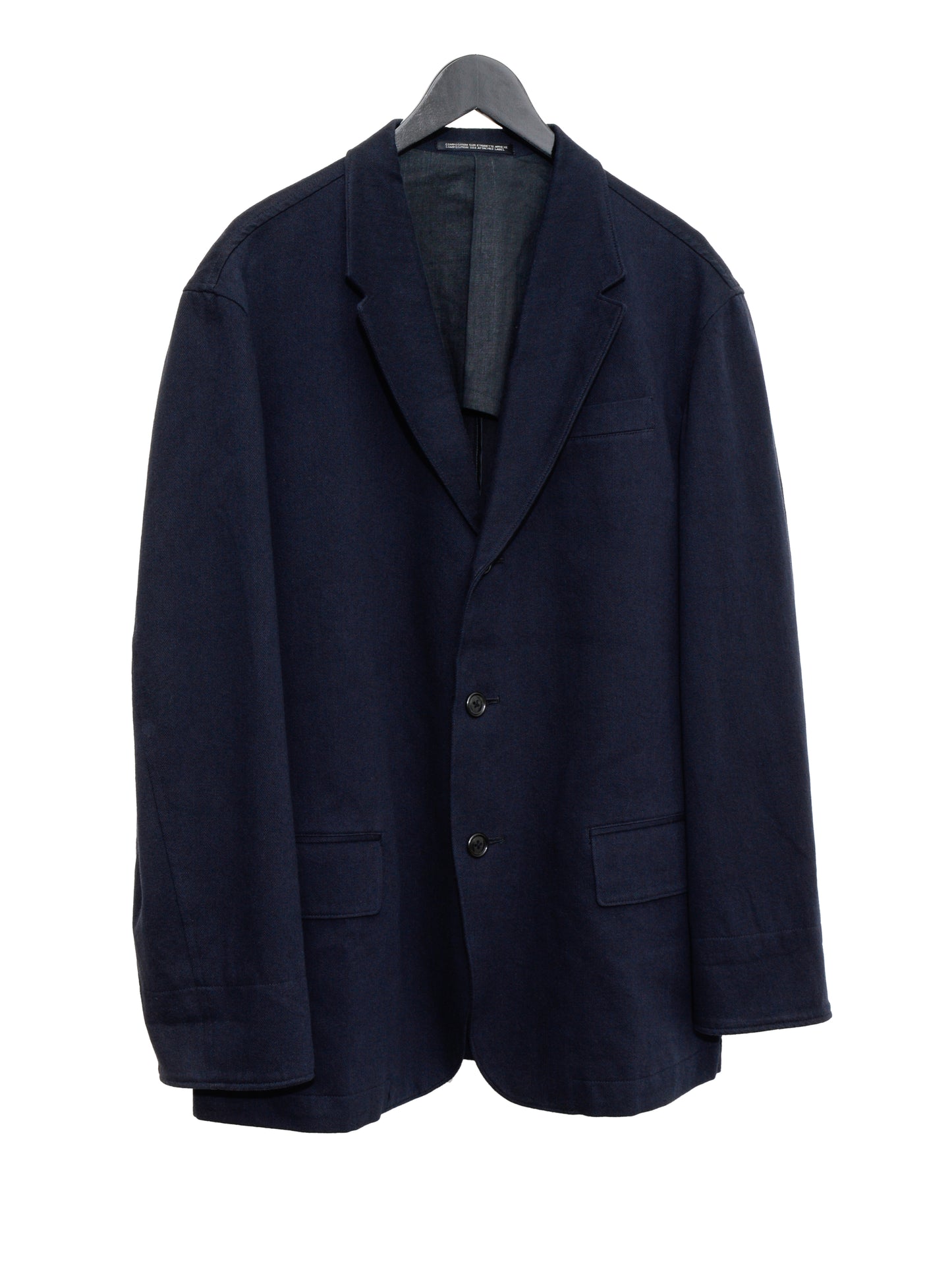 tailored jacket navy dyed ∙ cotton ∙ small
