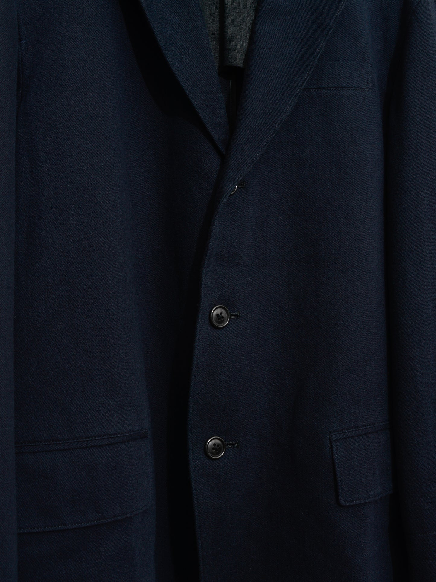 tailored jacket navy dyed ∙ cotton ∙ small