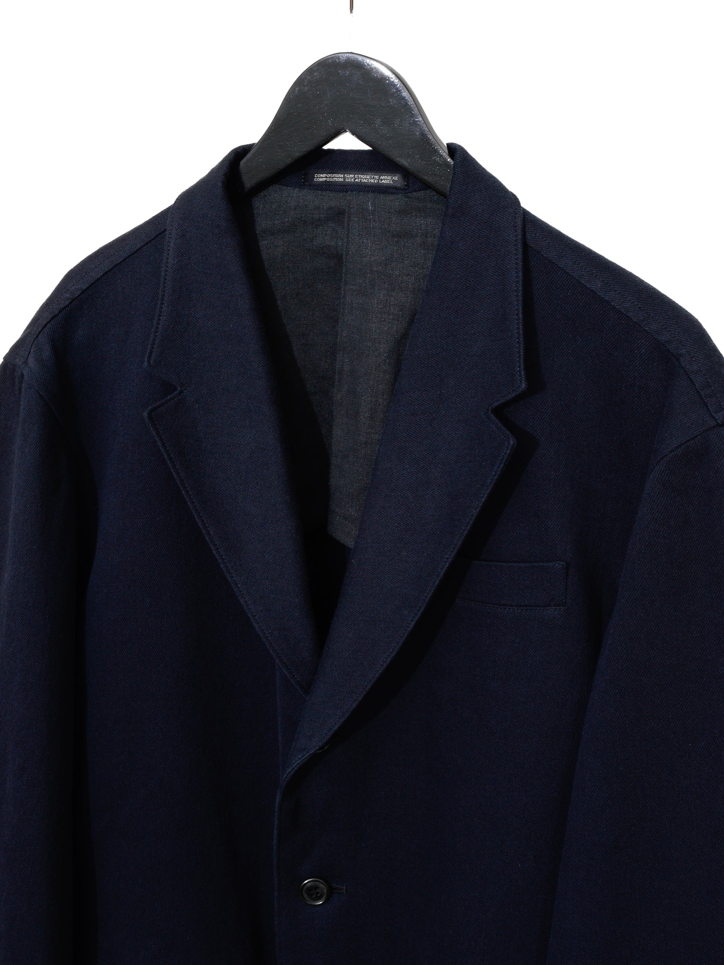 tailored jacket navy dyed ∙ cotton ∙ small