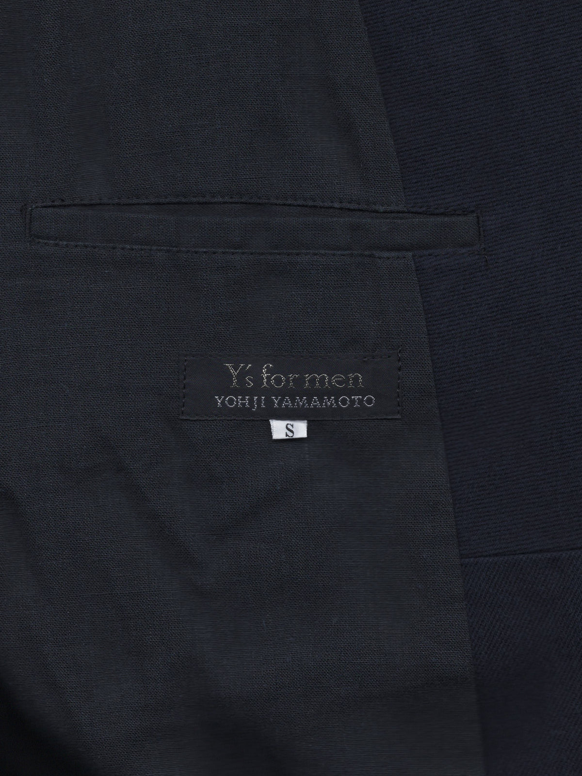 Tailored Jacket Navy Dyed