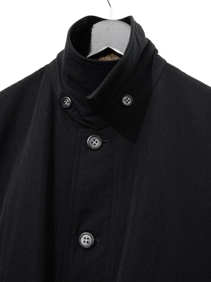 field shirt black ∙ wool ∙ medium