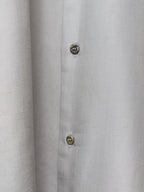 Gathered Seam Shirt Silver