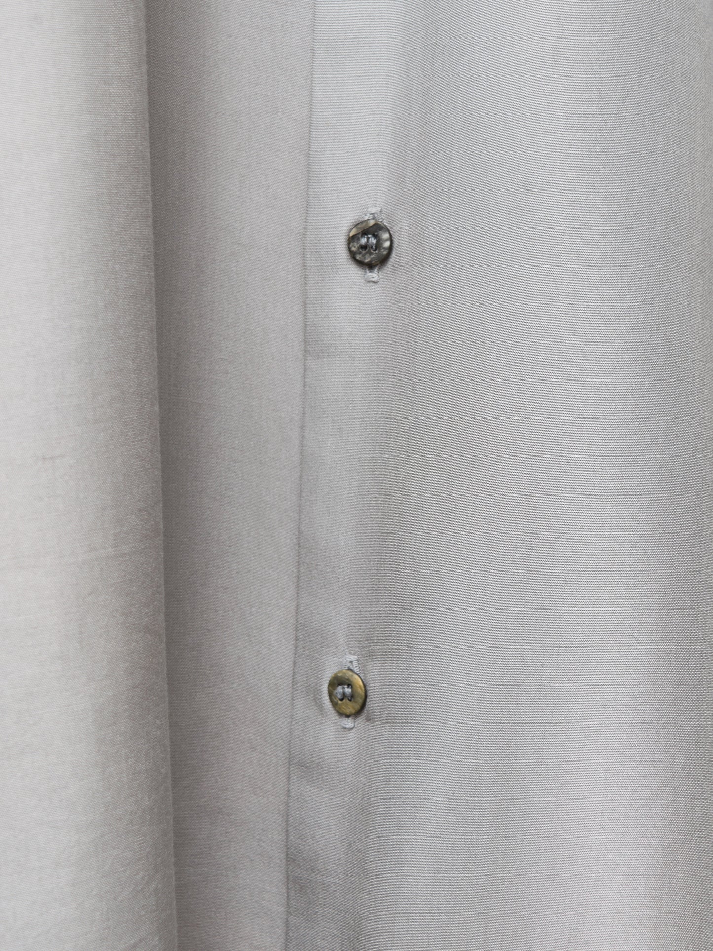 gathered seam shirt silver ∙ silk rayon ∙ one size