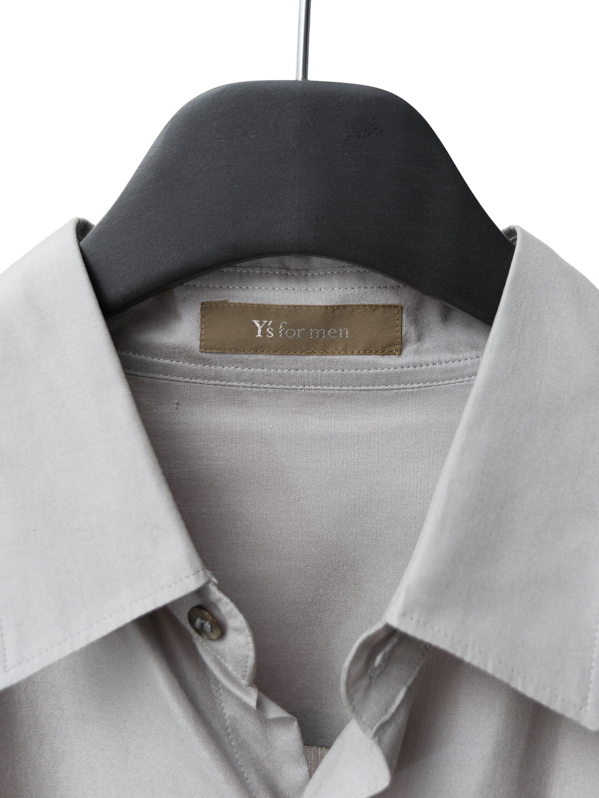 Gathered Seam Shirt Silver