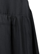S/S 02 Gathered Yoke Shirt Black