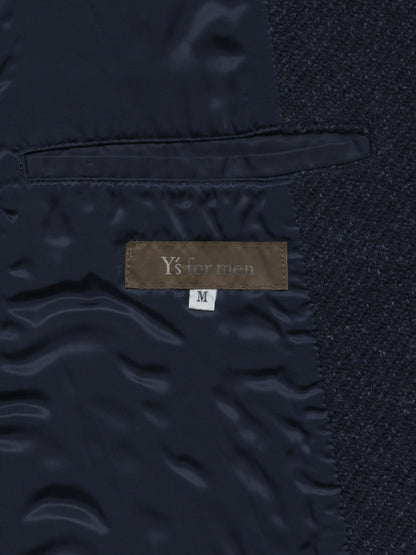 zip jacket navy ∙ wool nylon ∙ medium