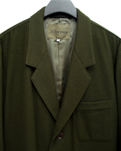 tailored jacket olive ∙ melton wool ∙ medium