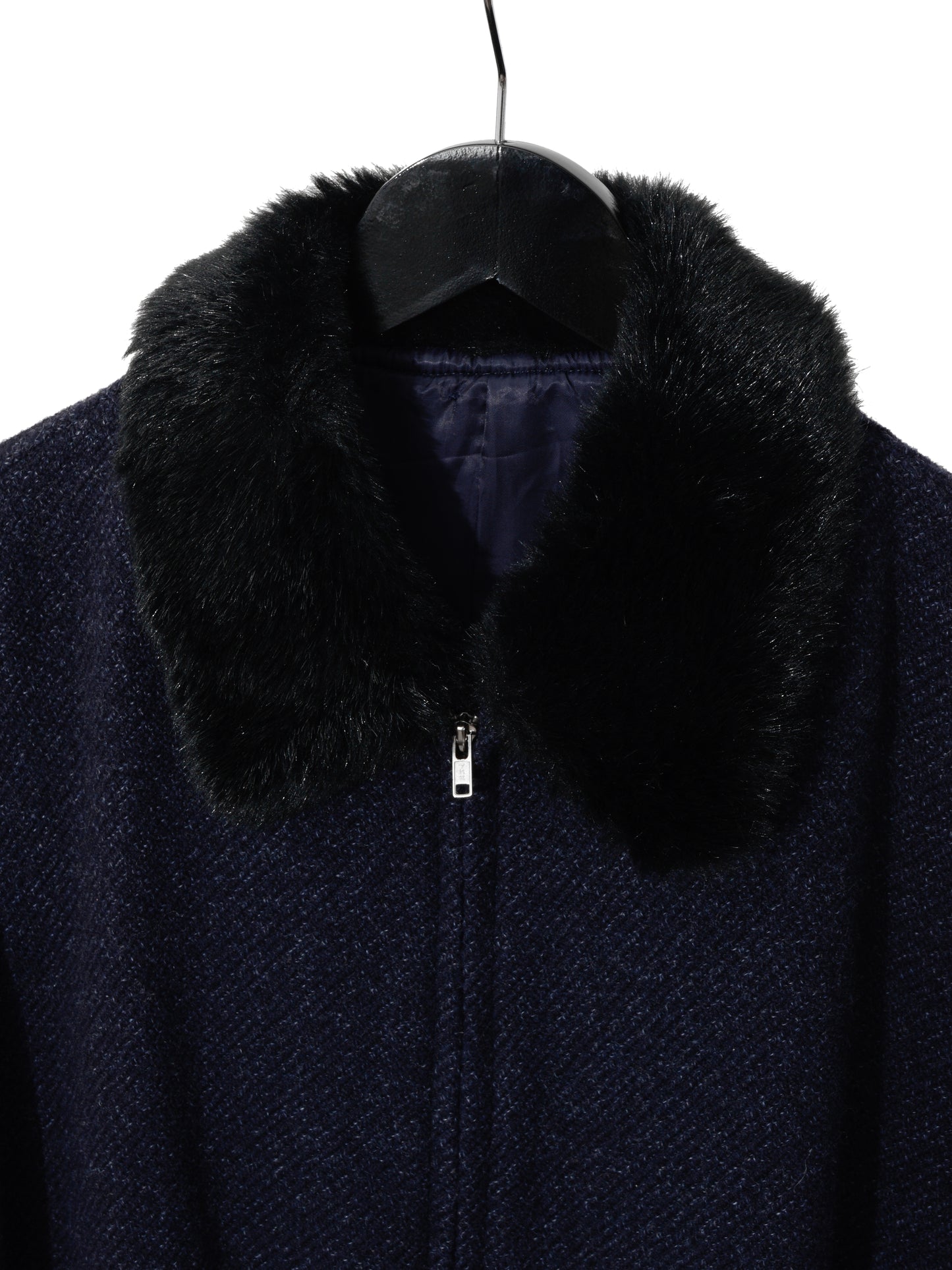 zip jacket navy ∙ wool nylon ∙ medium