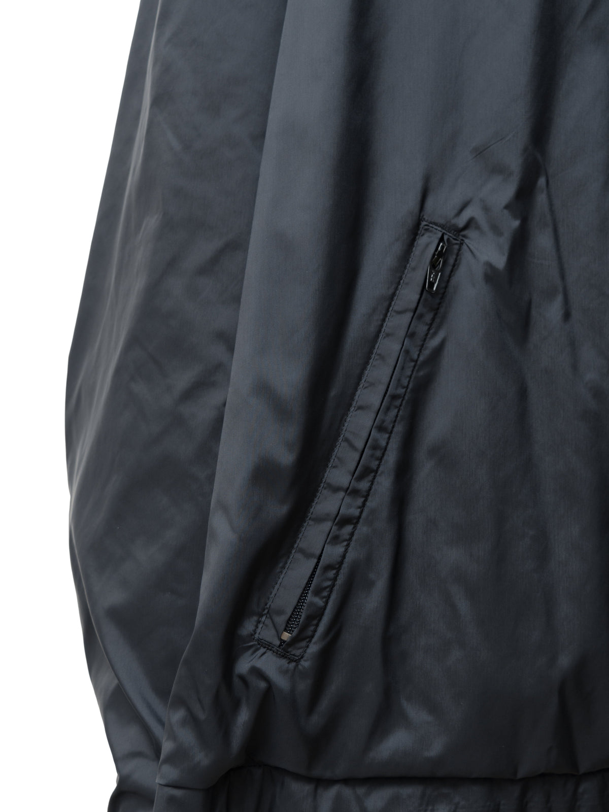 Zip Front Blouson Ink