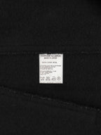 Knit Zip Blouson Black