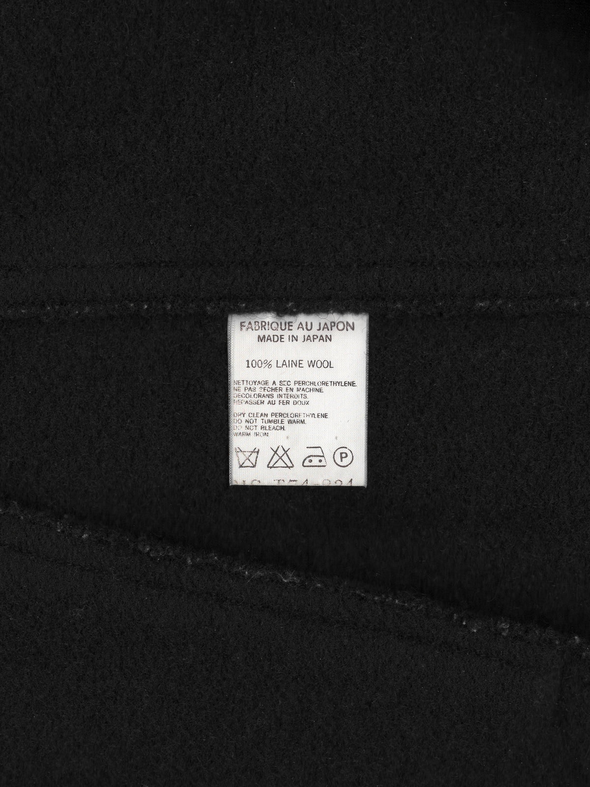 Knit Zip Blouson Black