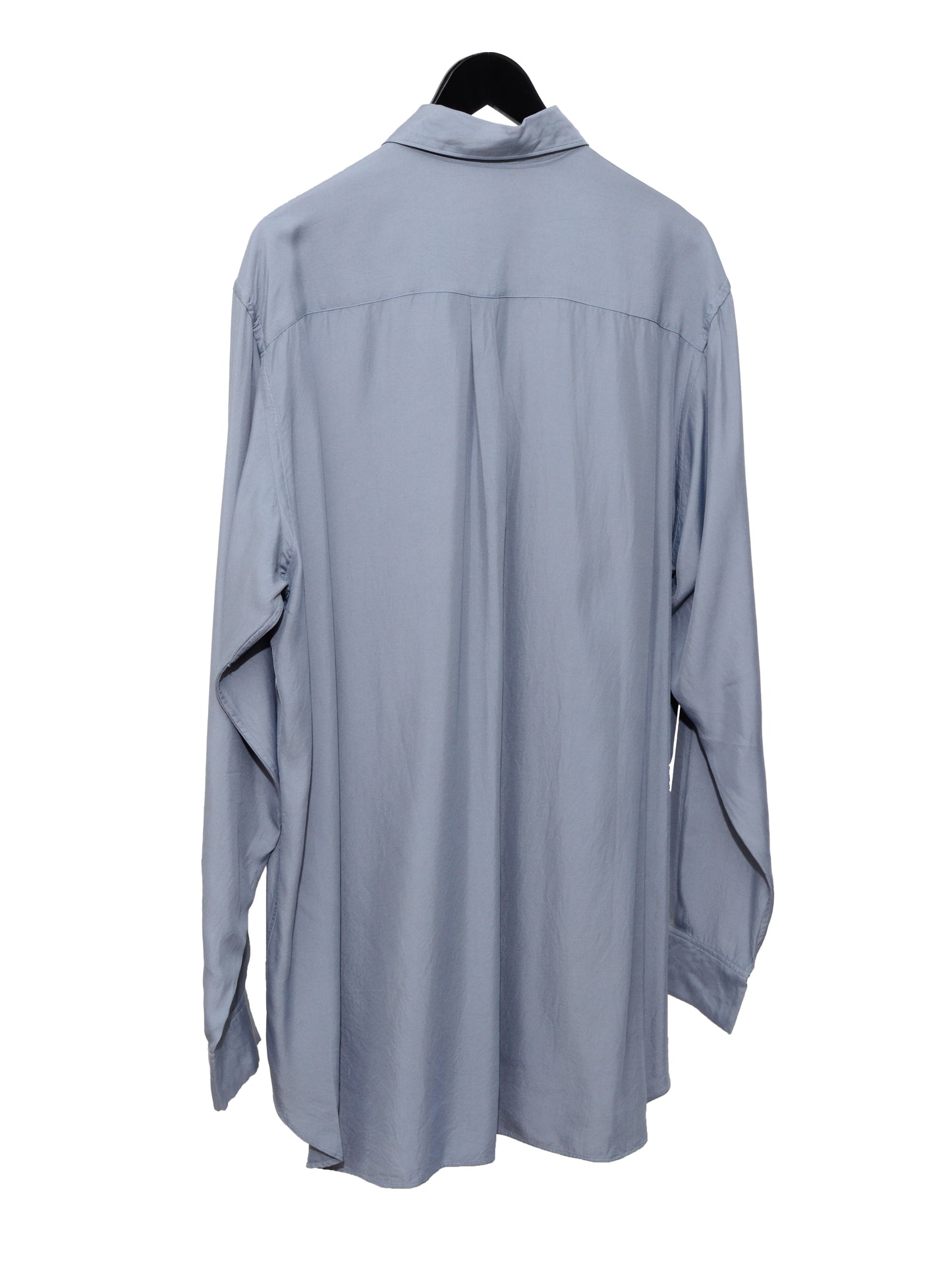 oversized shirt slate ∙ rayon silk ∙ medium