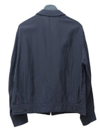 Zip Front Blouson Navy