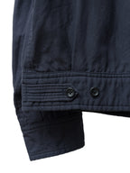Zip Front Blouson Navy
