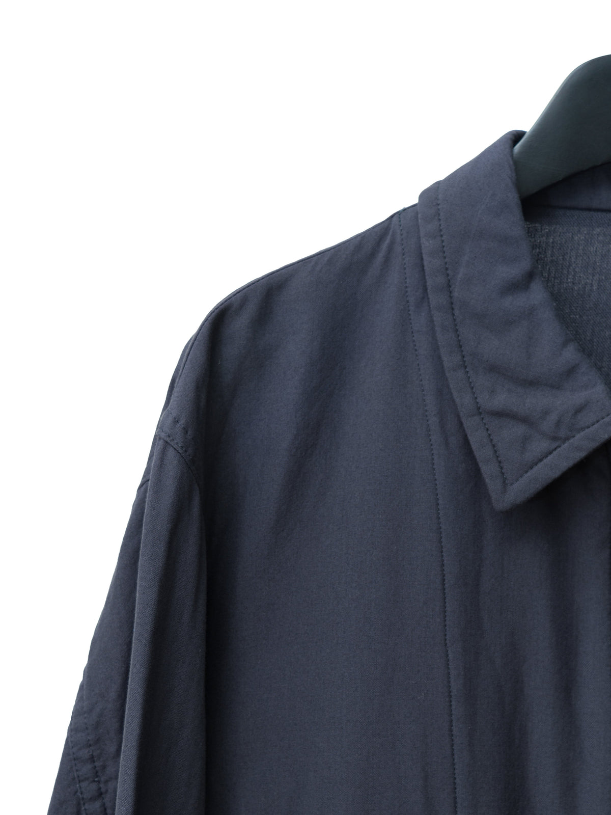 Zip Front Blouson Navy