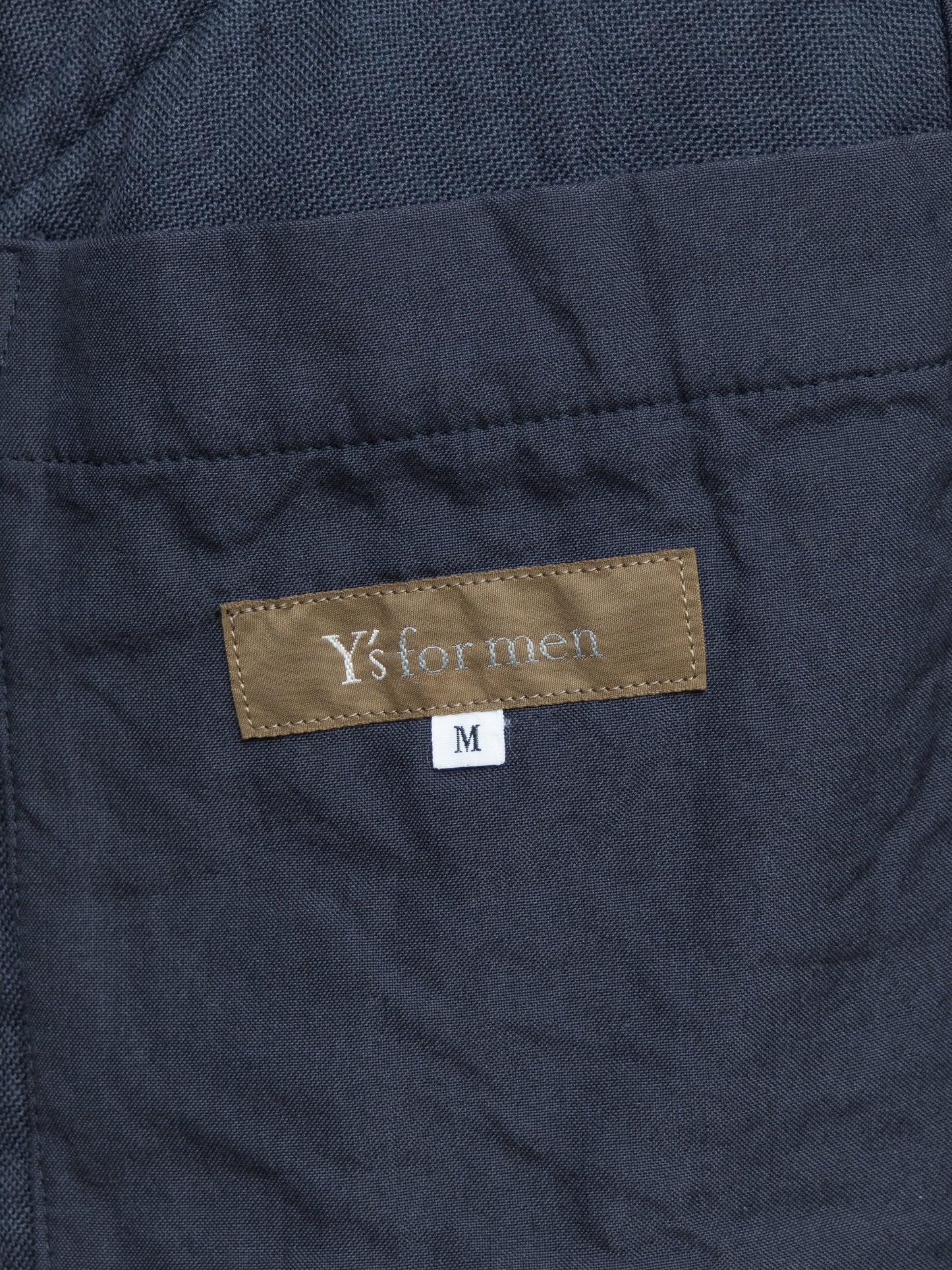 zip front blouson navy ∙ cotton ∙ medium