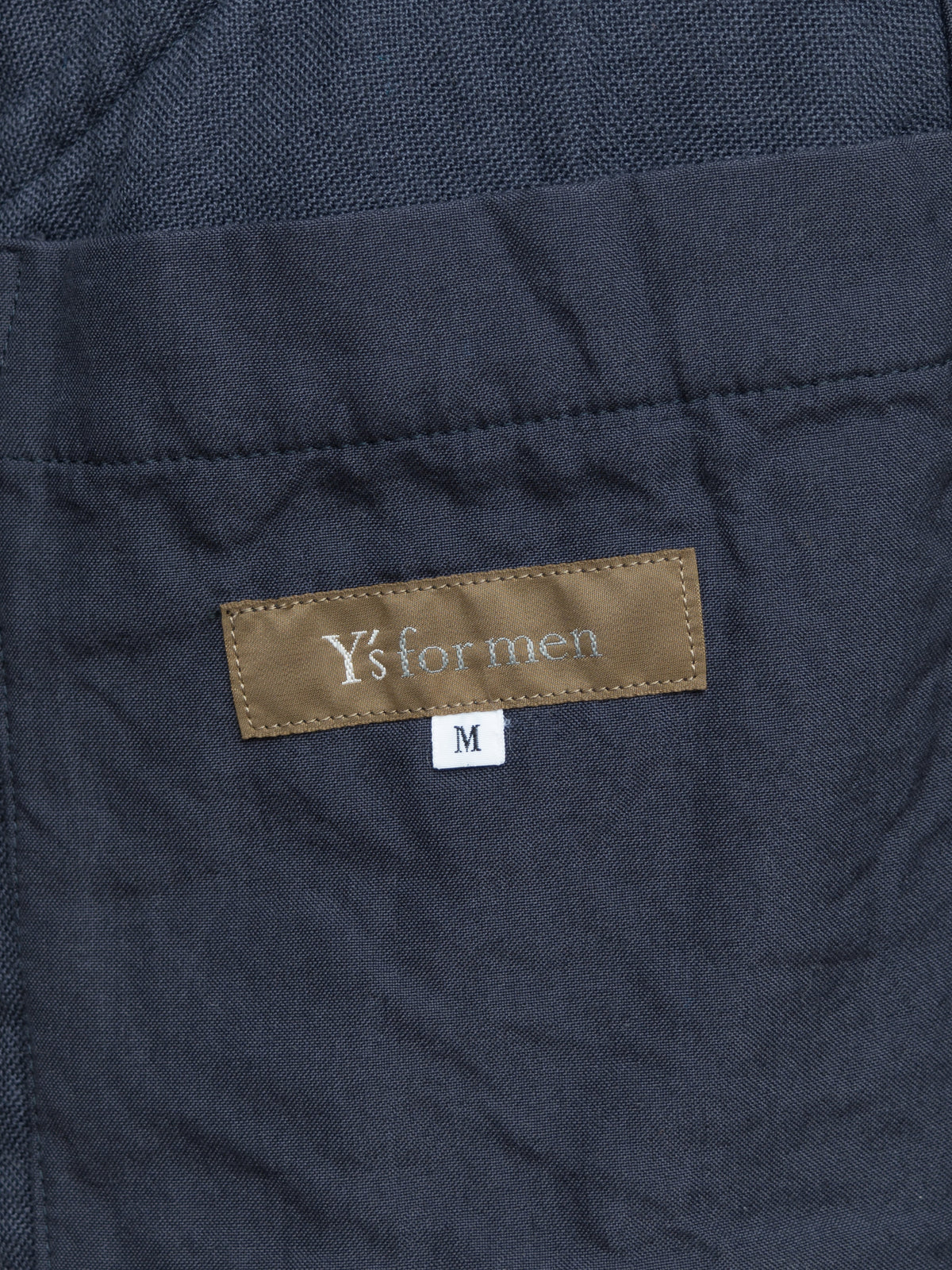 Zip Front Blouson Navy