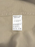Zip Front Blouson Tan