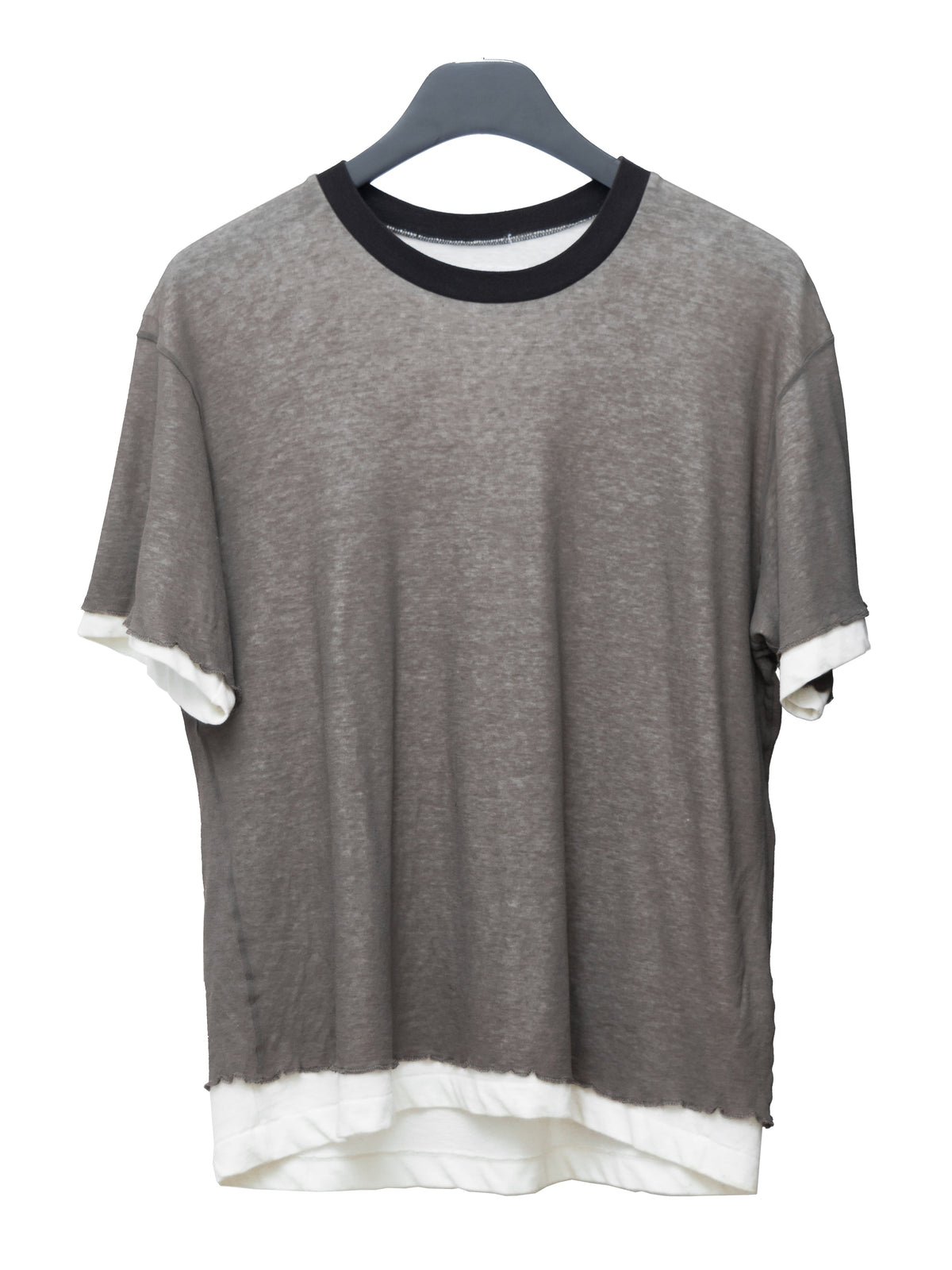 Double Layer Tee Taupe