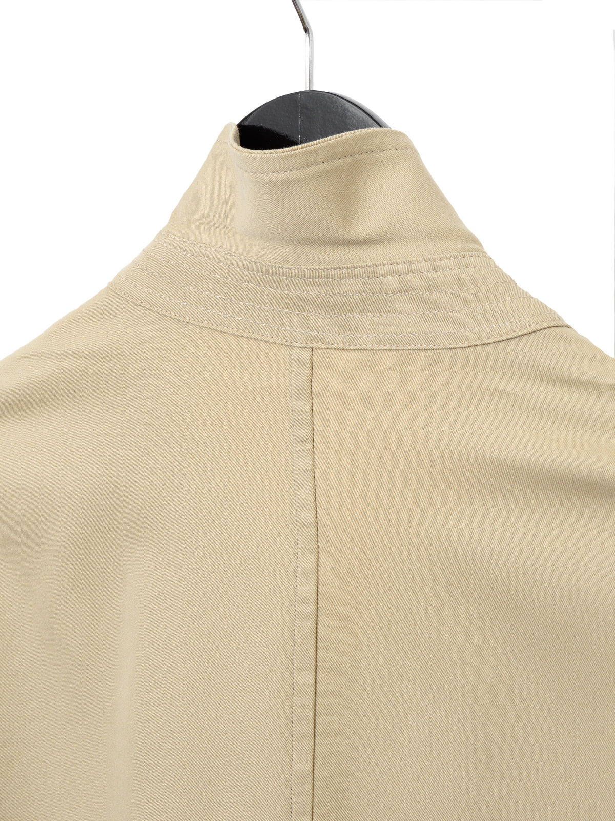 Zip Front Blouson Tan