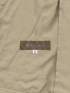Zip Front Blouson Tan