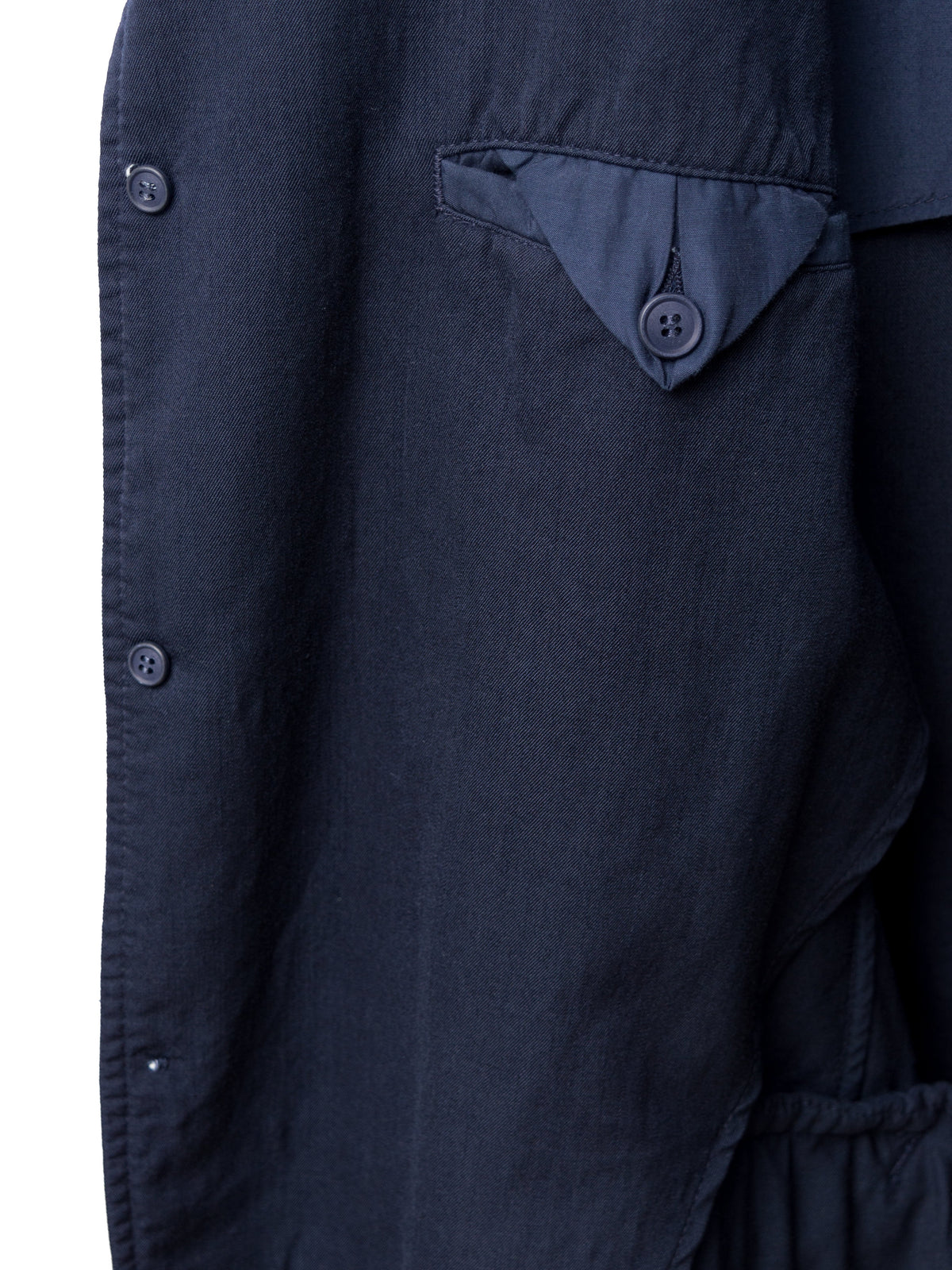 Garment Dyed Tailored Jacket Navy