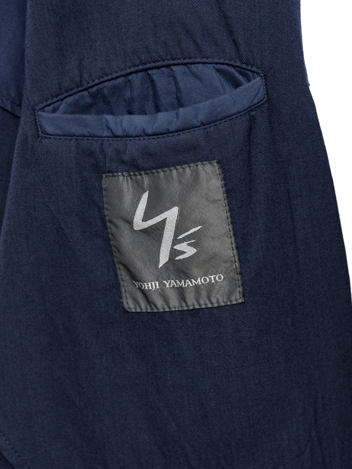 Garment Dyed Tailored Jacket Navy