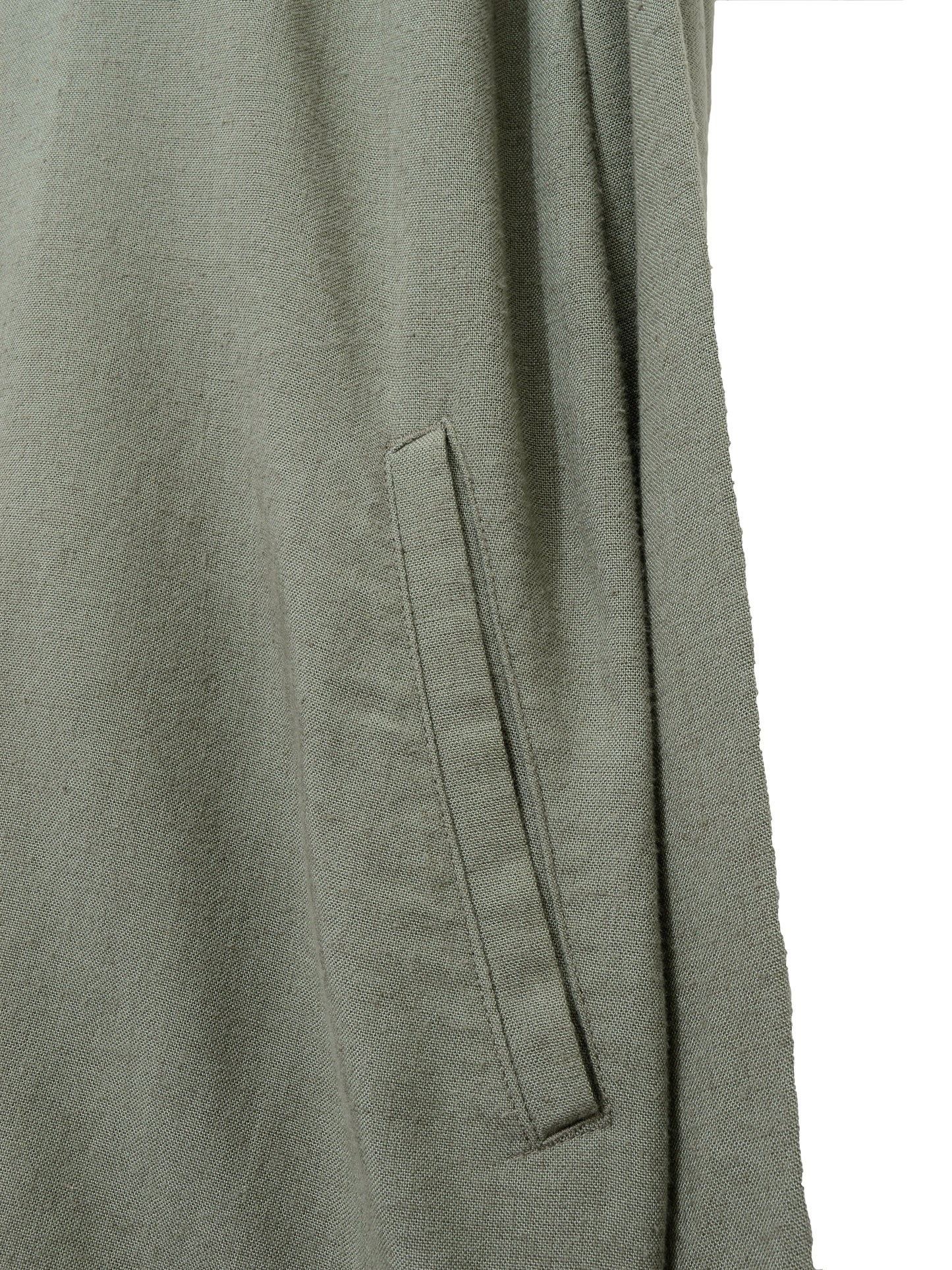 button front blouson sage ∙ rayon linen ∙ large