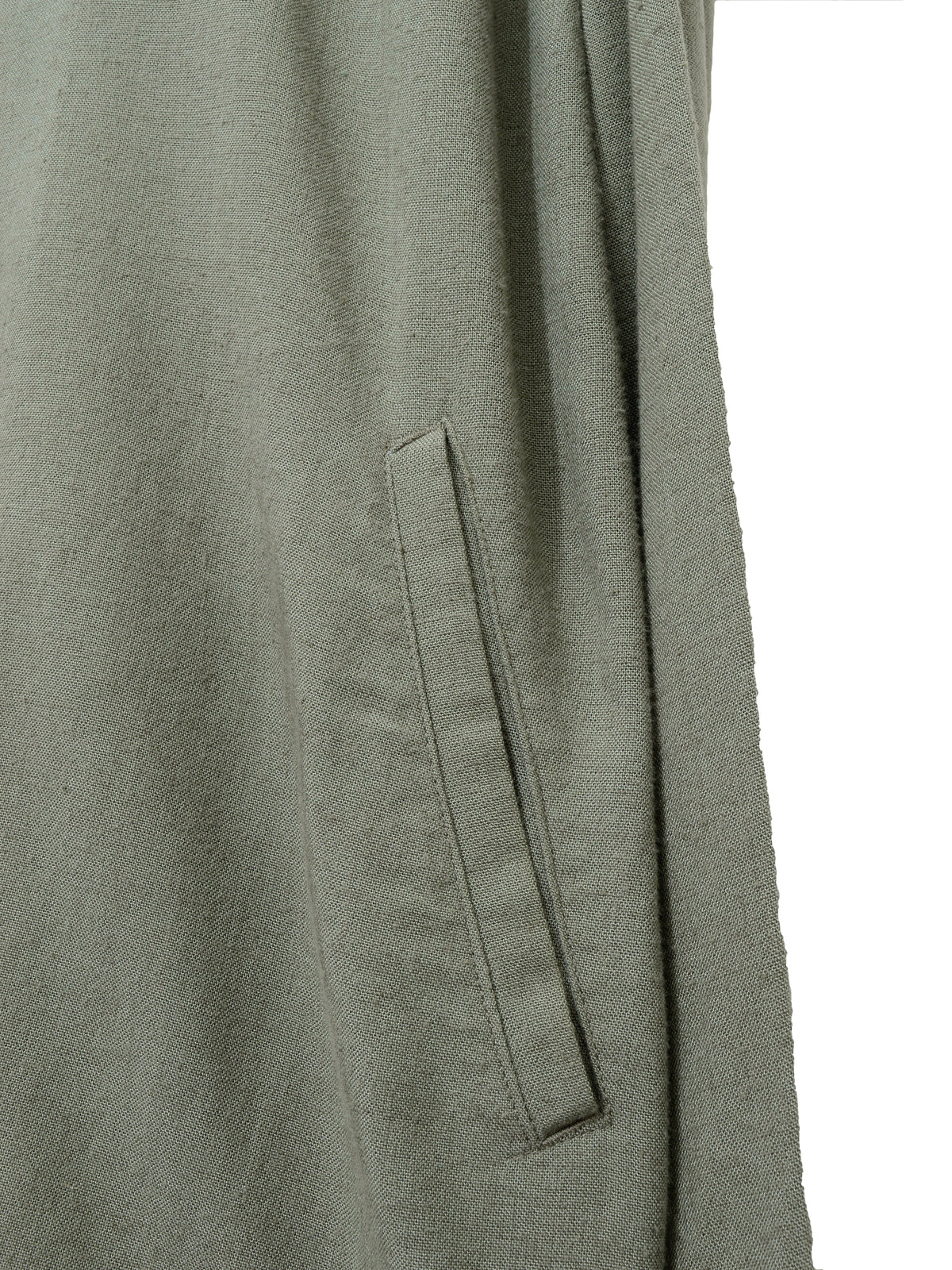 Button Front Blouson Sage