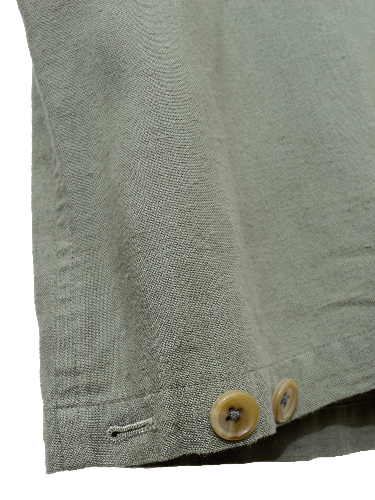 button front blouson sage ∙ rayon linen ∙ large