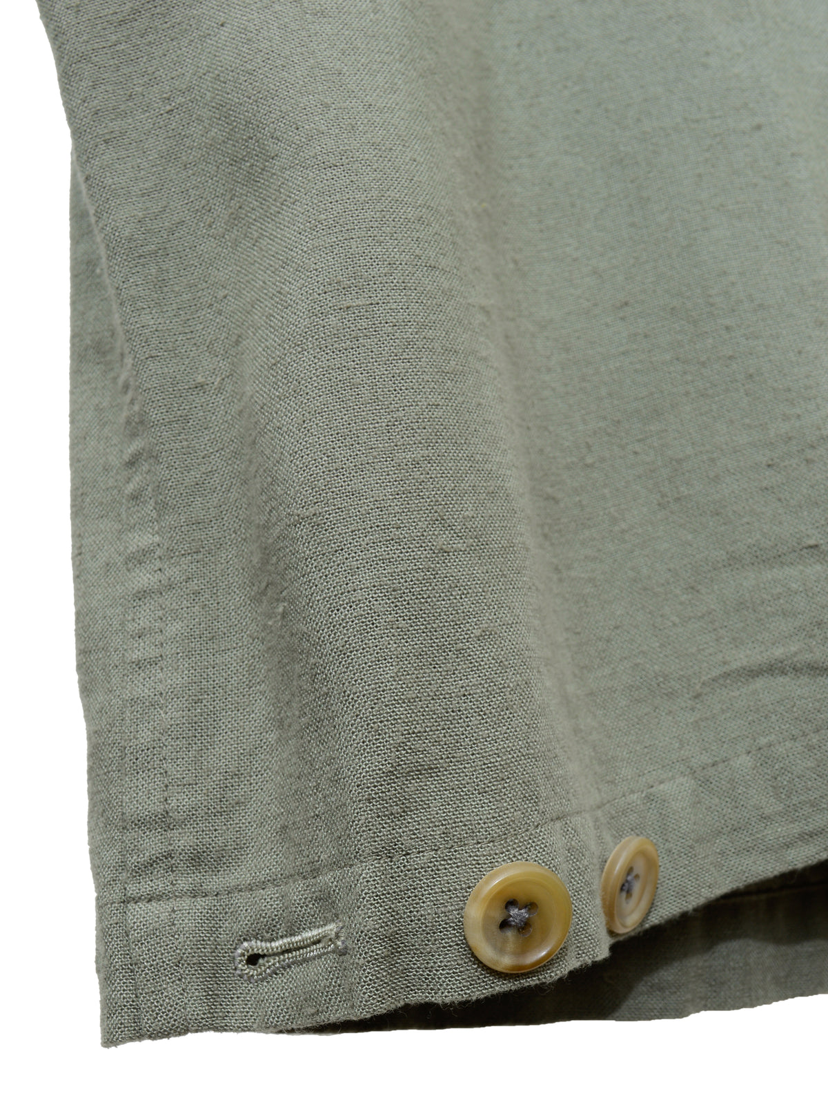 Button Front Blouson Sage