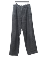 Elastic Waist Pants Fade Grey