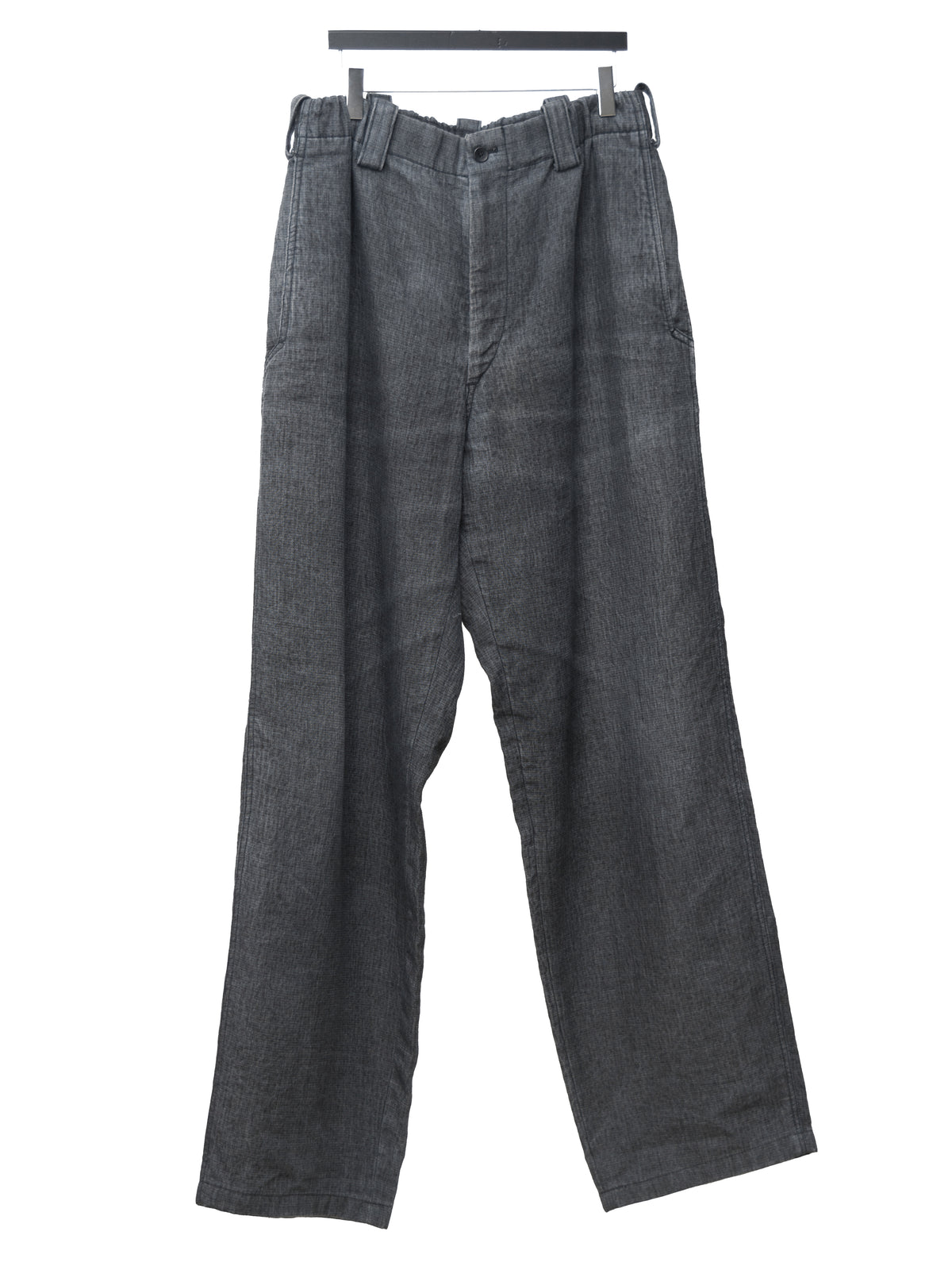 Elastic Waist Pants Fade Grey