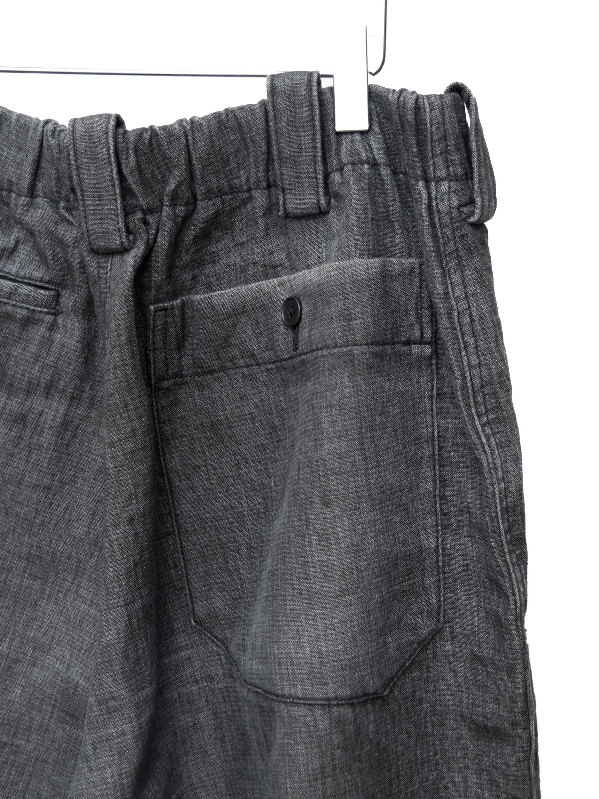 Elastic Waist Pants Fade Grey