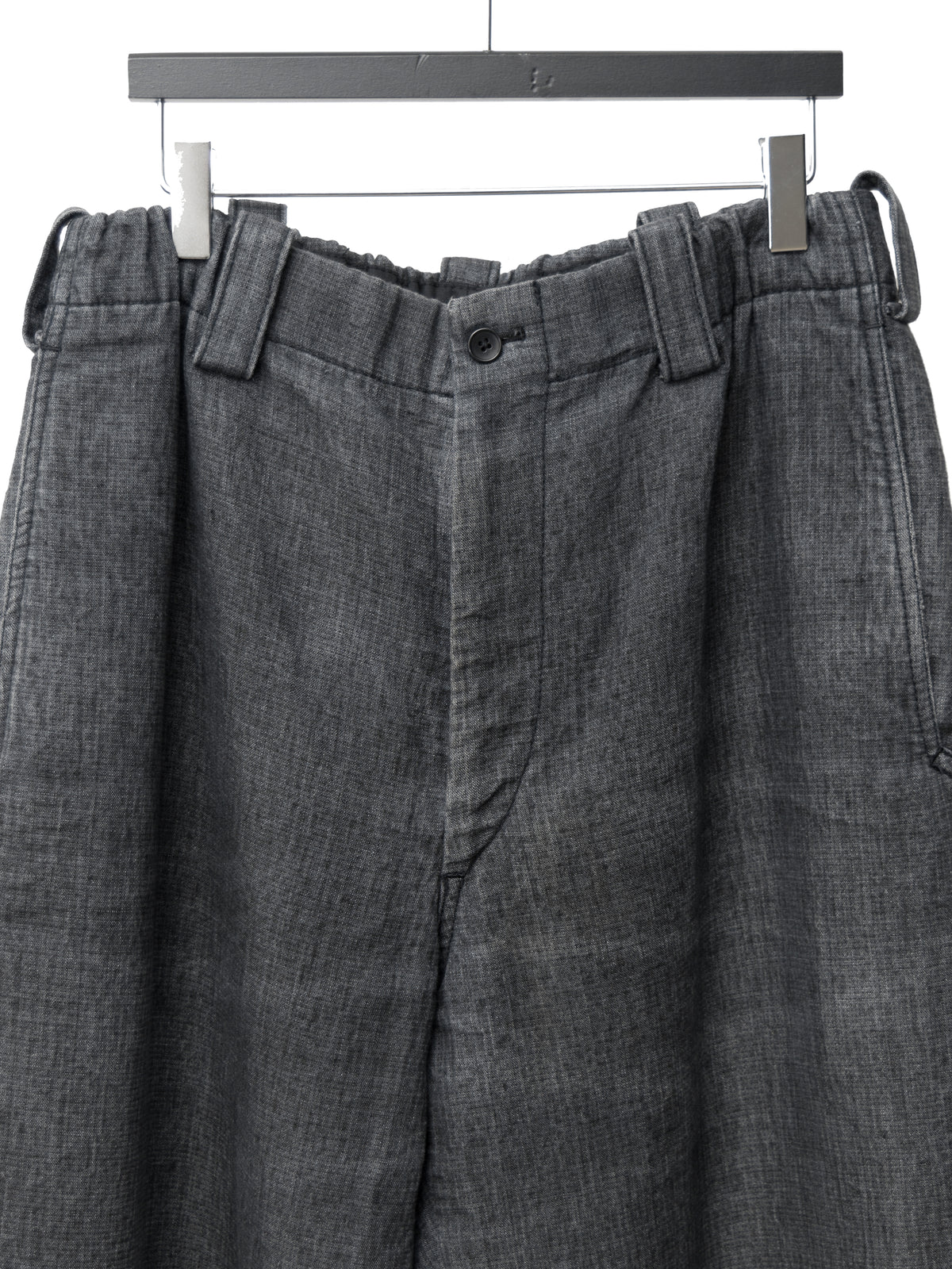 Elastic Waist Pants Fade Grey