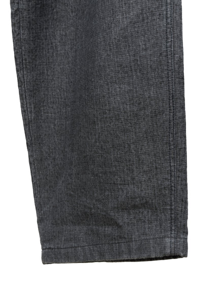 elastic waist pants fade grey ∙ linen poly cotton ∙ large